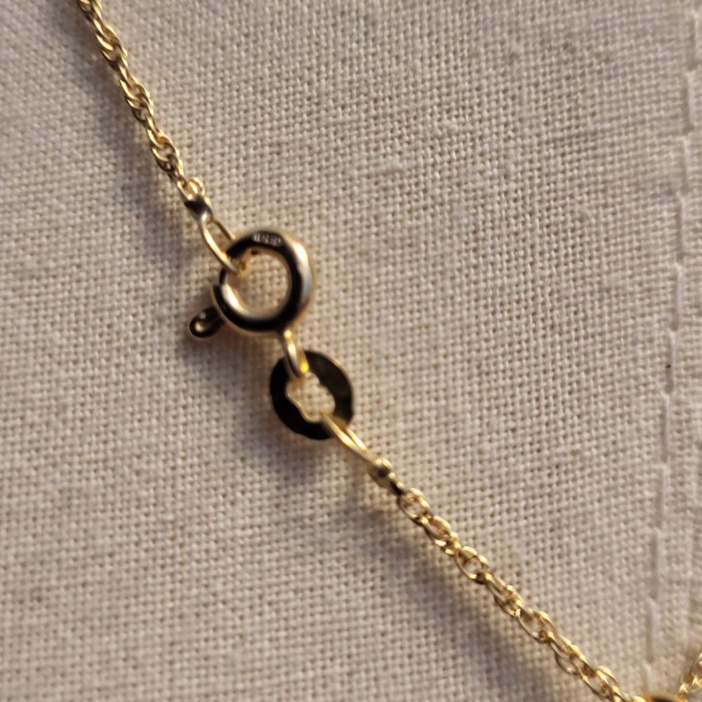 18" 14K Gold Rope Chain Necklace - Picture 2 of 9